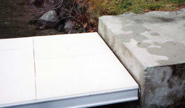 Pier-A-Matic Starter Attached to Concrete