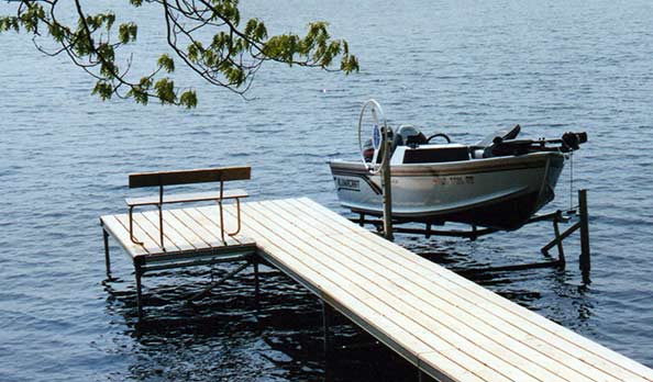Pier-A-Matic Pier and Bench