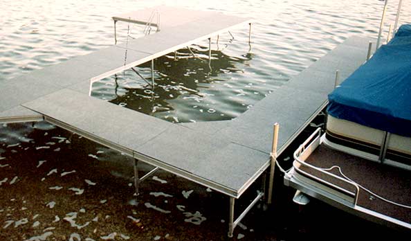 Custom Deck - Carpeted Plywood