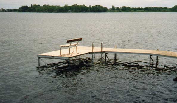 Pier-A-Matic Pier and Bench