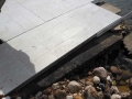 Pier-A-Matic Pier Installed Over Broken Concrete