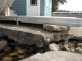 Pier-A-Matic Pier Installed Over Broken Concrete