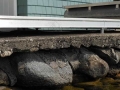 Pier-A-Matic Pier Installed Over Broken Concrete