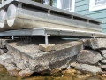 Pier-A-Matic Pier Installed Over Broken Concrete